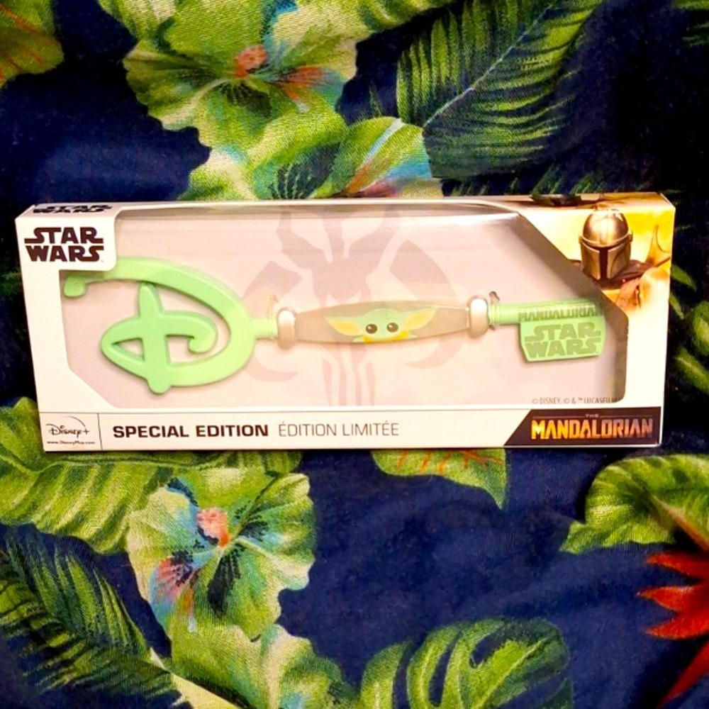 Disney+ Star Wars Mandalorian Special Edition Collectible Key Grogu Baby Yoda